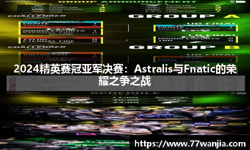 2024精英赛冠亚军决赛：Astralis与Fnatic的荣耀之争之战